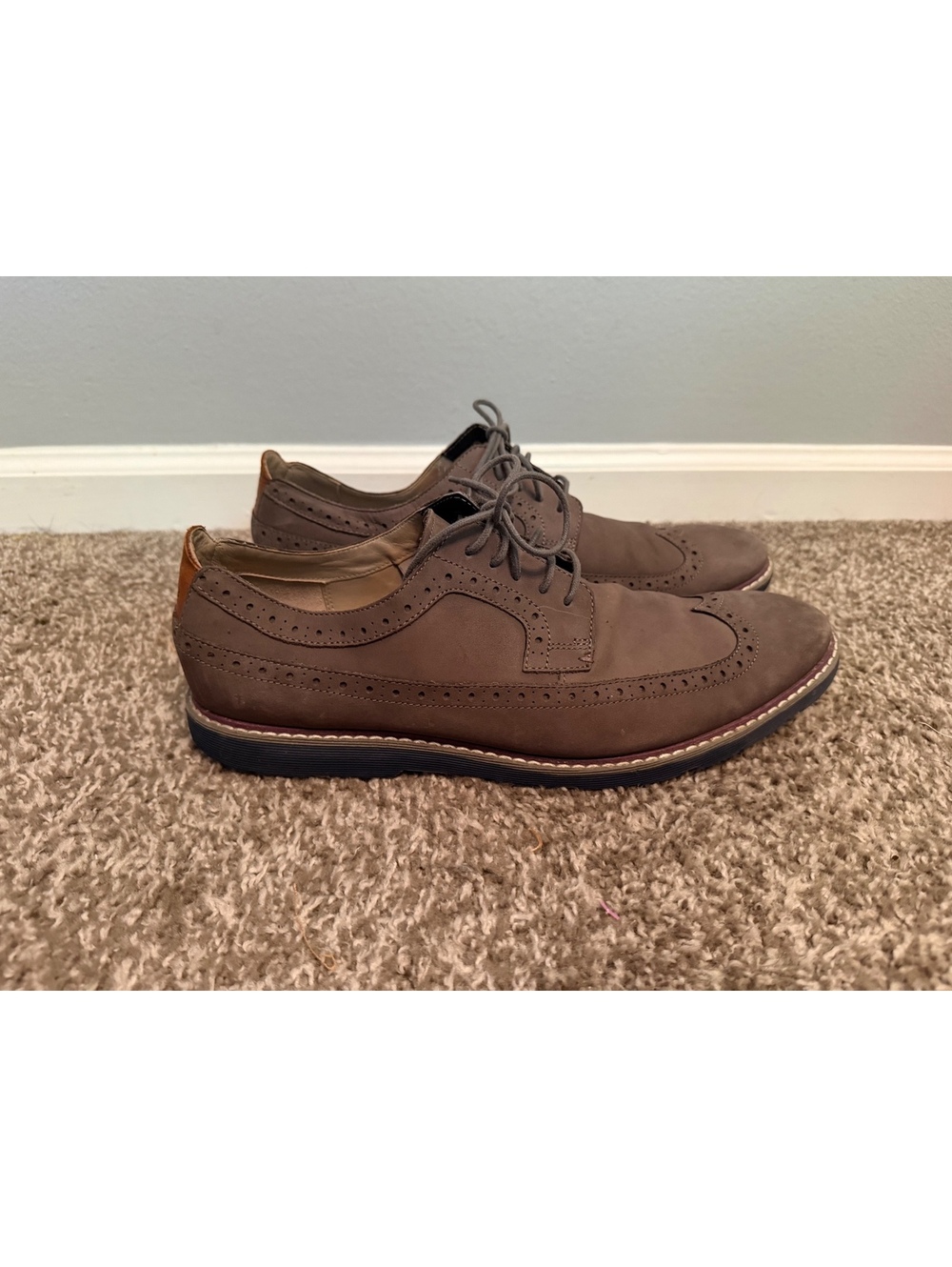Clarks Tor England Wingtip Oxford Shoe Men’s 12